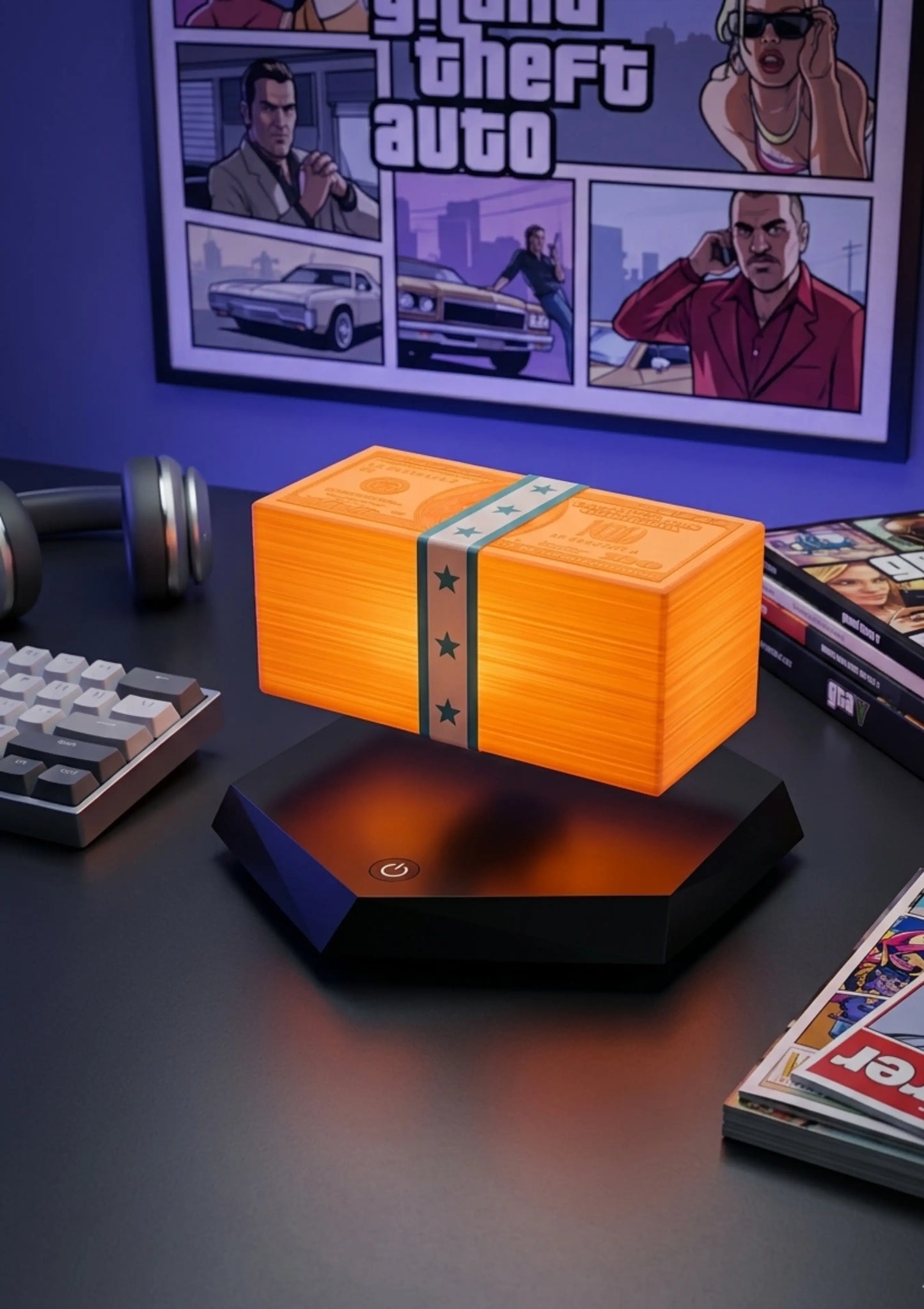 Floating Money GTA Lamp
