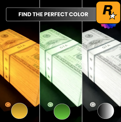 Floating Money GTA Lamp